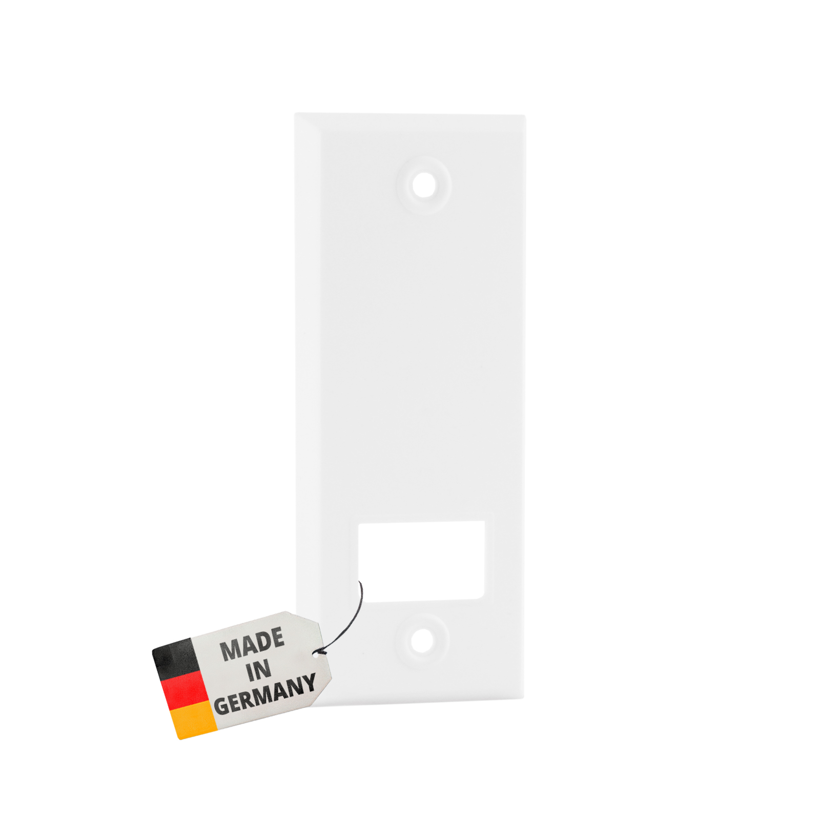Deckplatte Gurtwickler, weiß, 104 mm