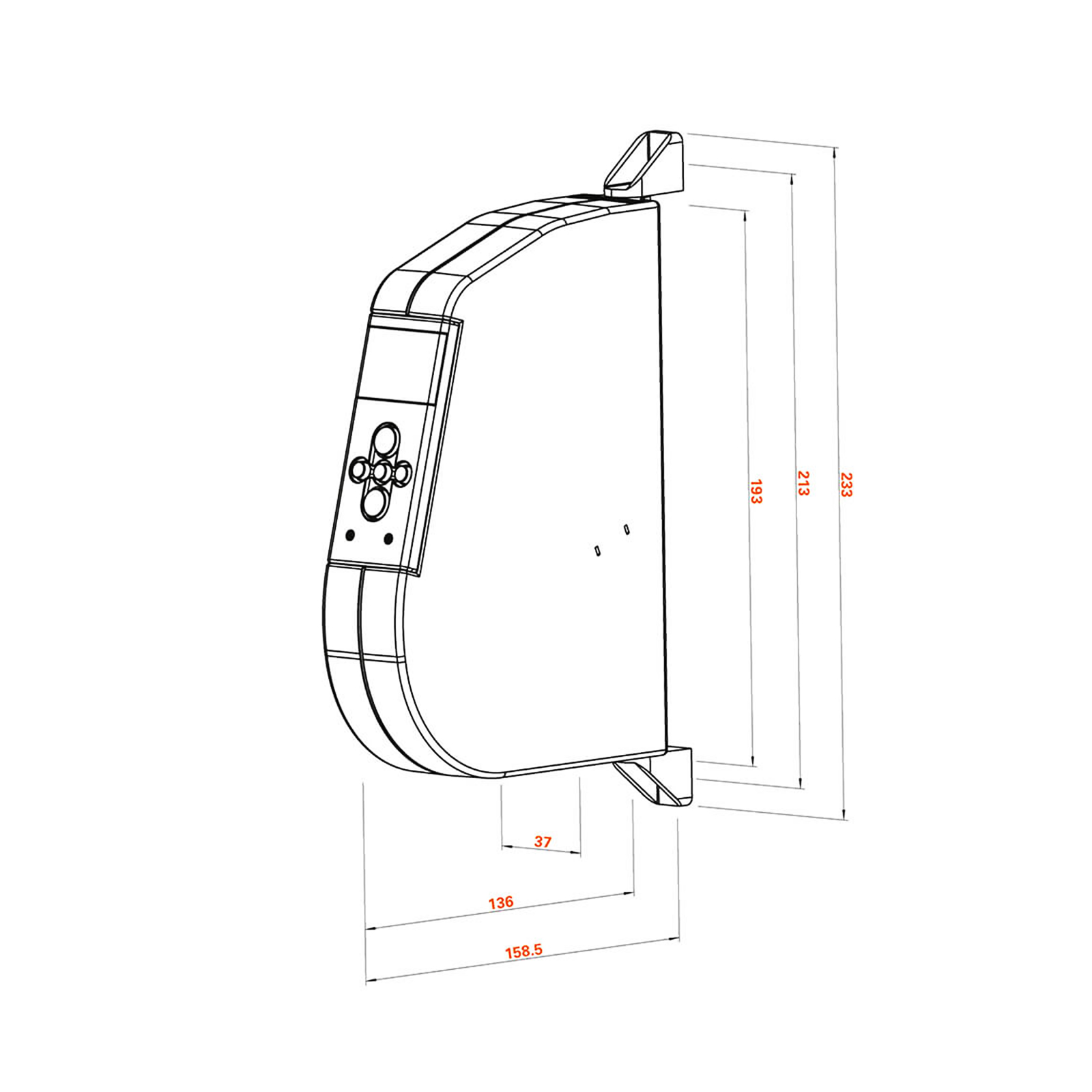 eWickler Gurtwickler Standard eW910 für 23mm Gurtband