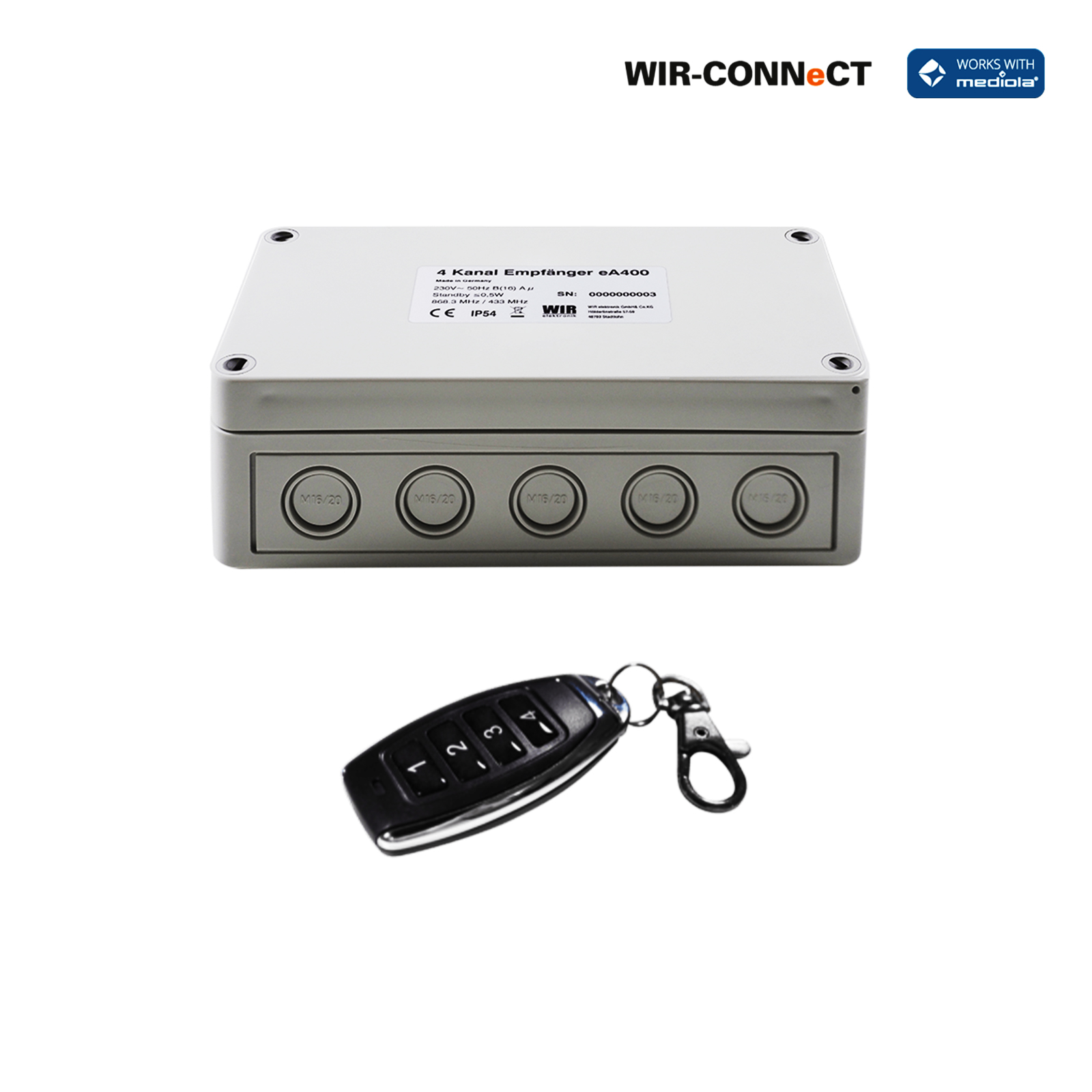 ea400_prod eAktor eA400 4 Kanal Aktor