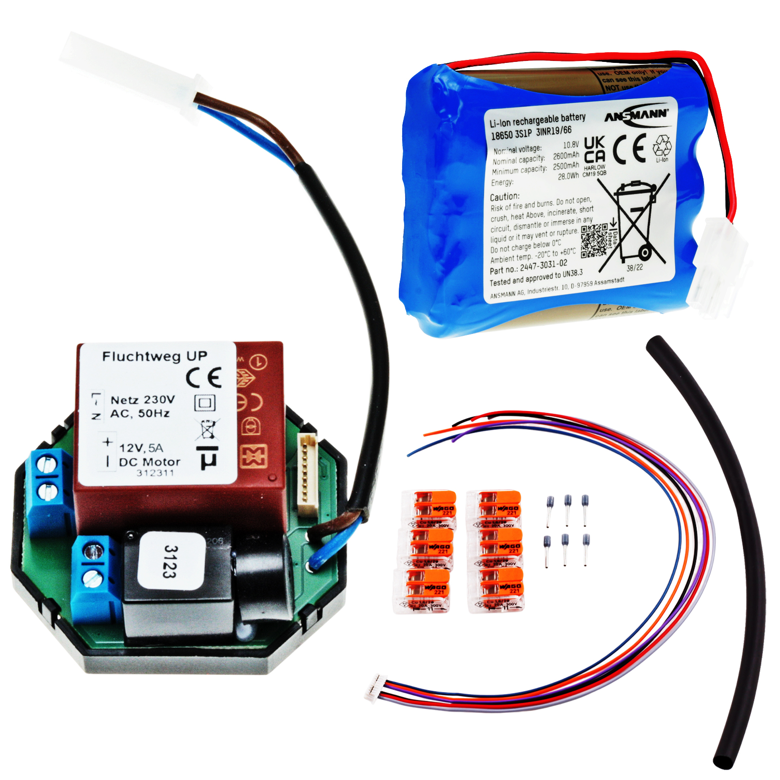 SIMU Fluchtwegmodul inkl. Akku