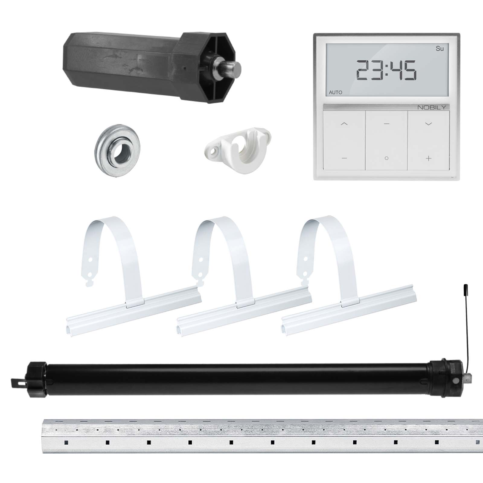 NOBILY Komplett-Set PRE4 inkl. Funk-Timer Exquisit Wandsender