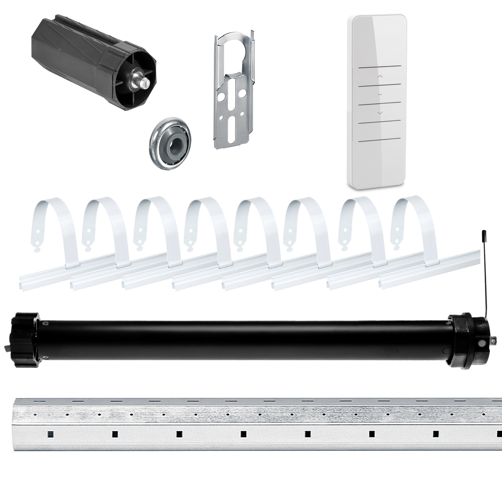 NOBILY PRE5 Eletronisch Funk Rollladenmotor Maxi 60mm Komplett-Set