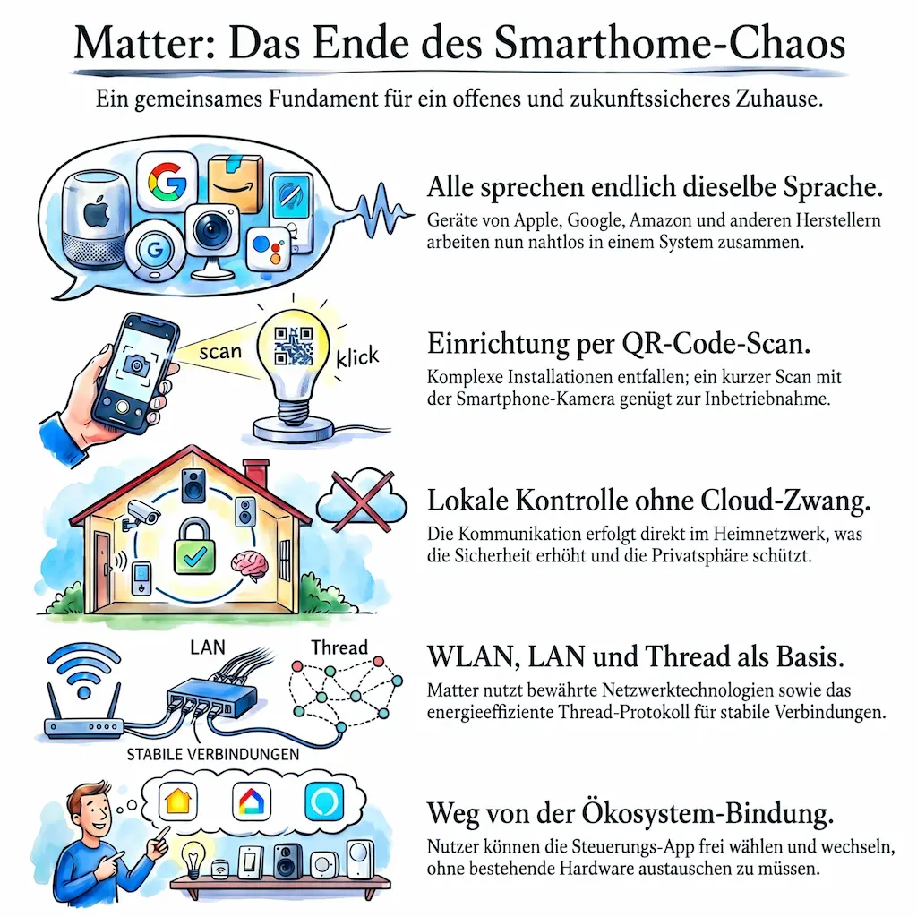 Matter: Das Ende des Smarthome-Chaos