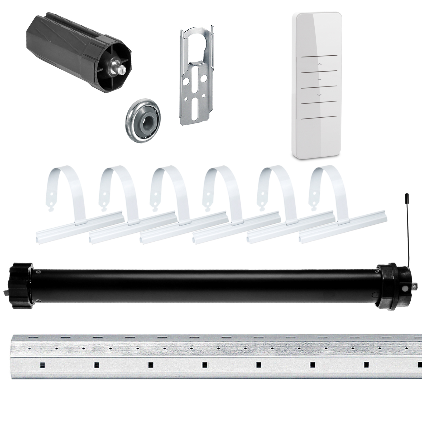 NOBILY PRE5 Eletronisch Funk Rollladenmotor Maxi 60mm Komplett-Set
