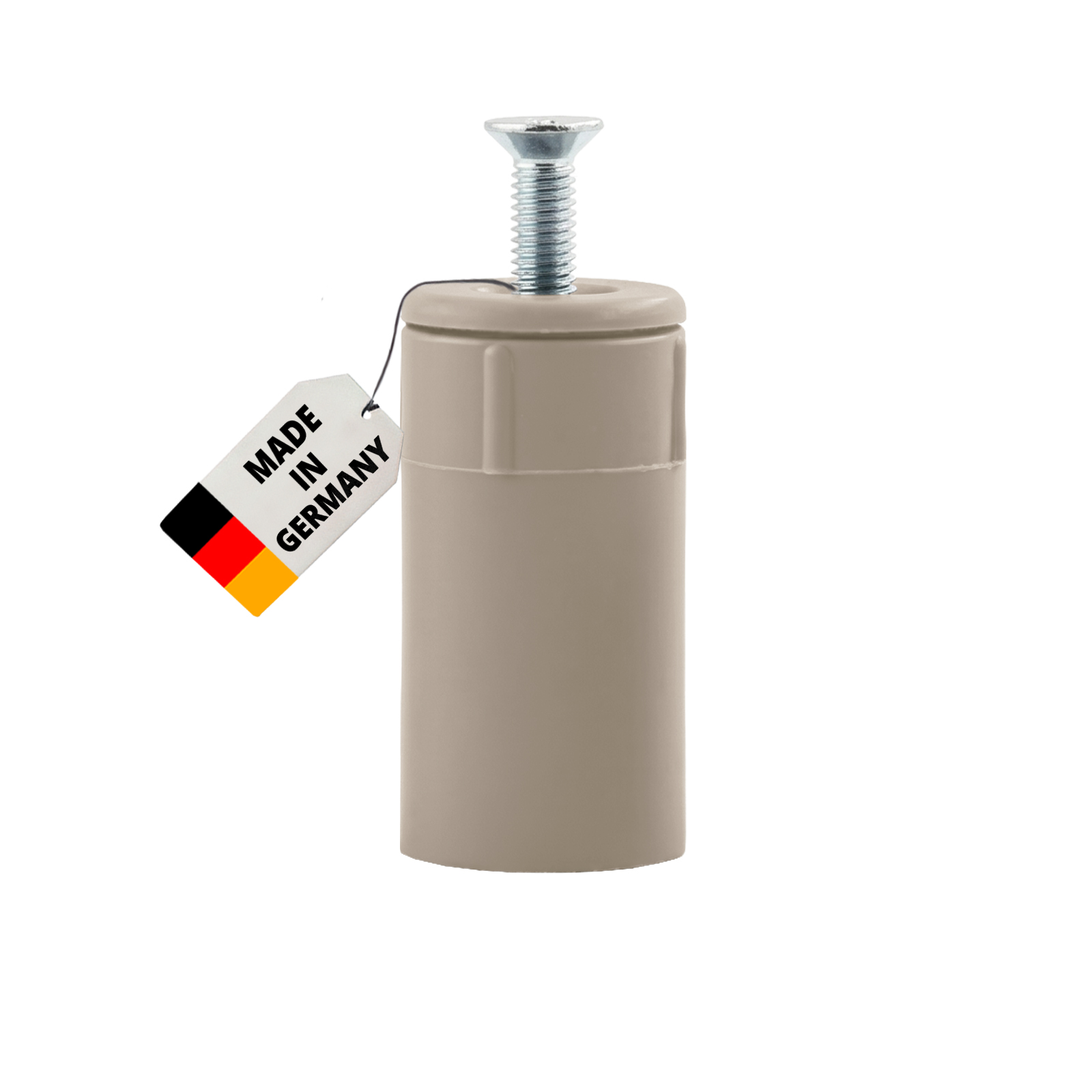 Anschlagstopfen 40mm, beige, 2 Stück