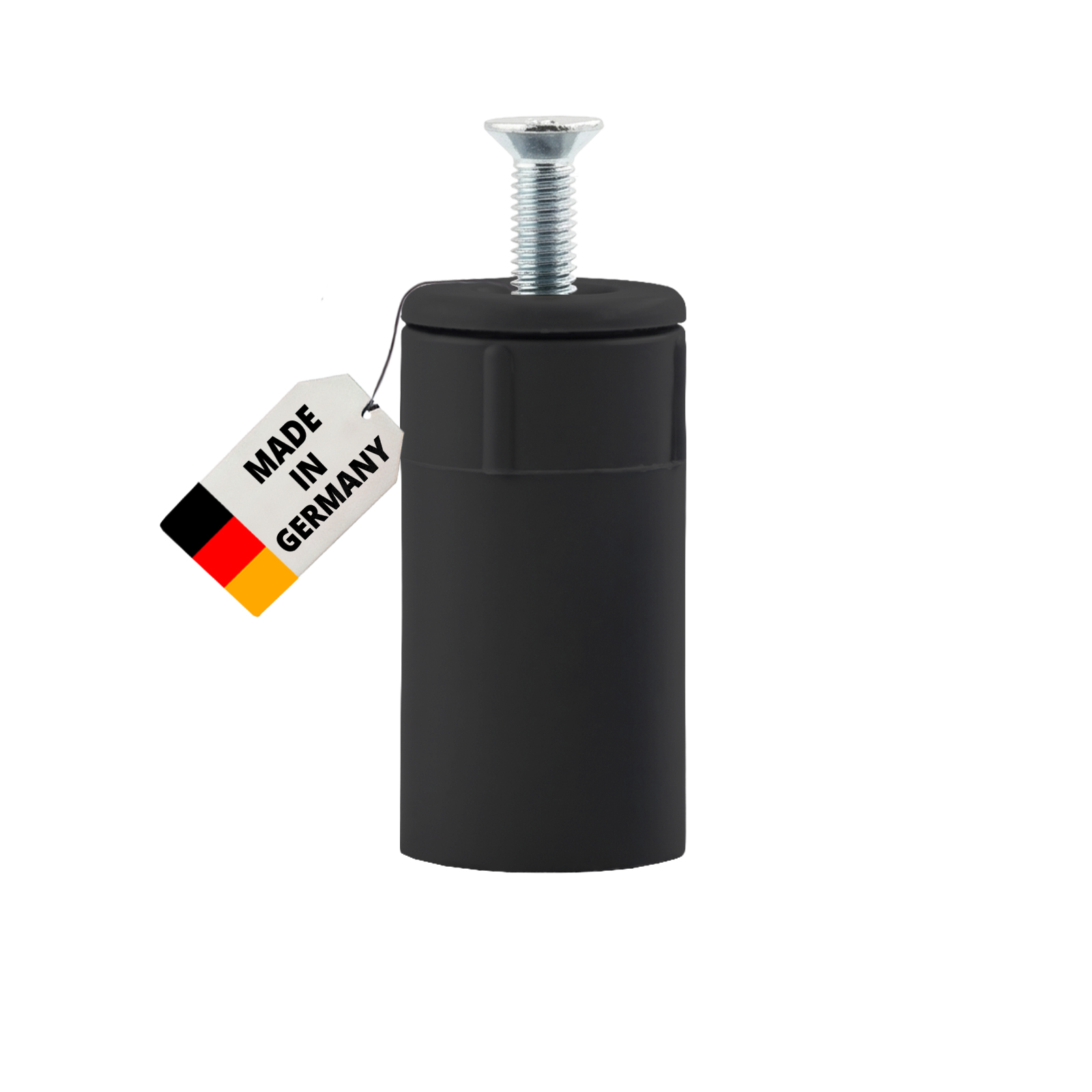Anschlagstopfen 40mm, anthrazit, 2 Stück