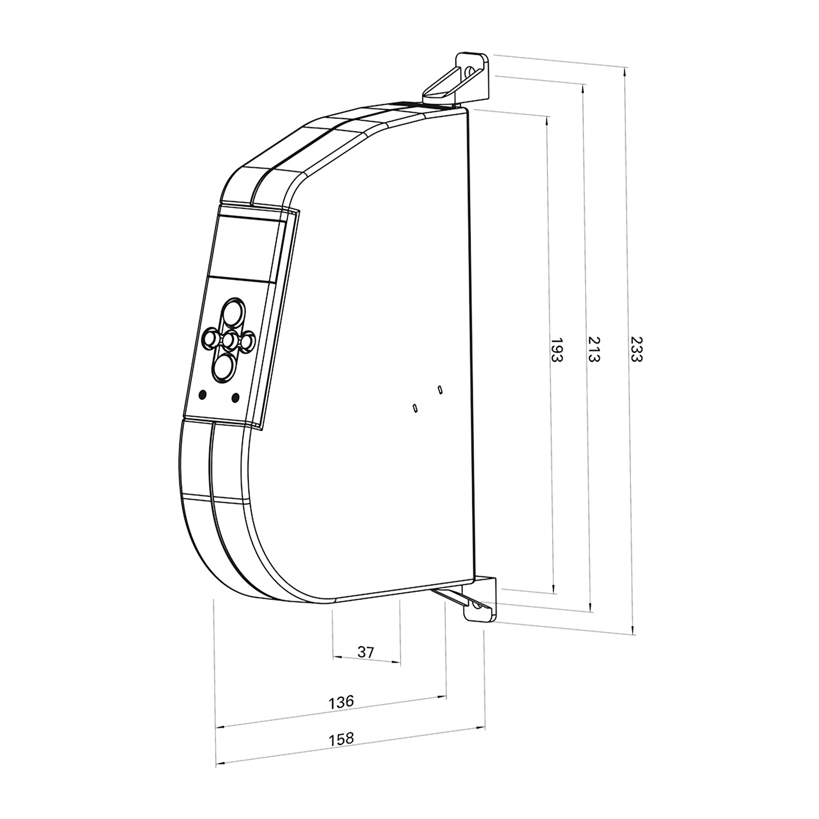 eWickler Gurtwickler Standard eW930-F,für 23mm Gurtband, Funk