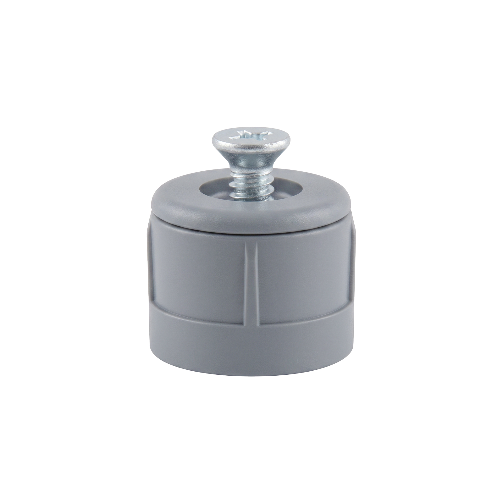Anschlagstopfen 15mm grau, 2 Stück