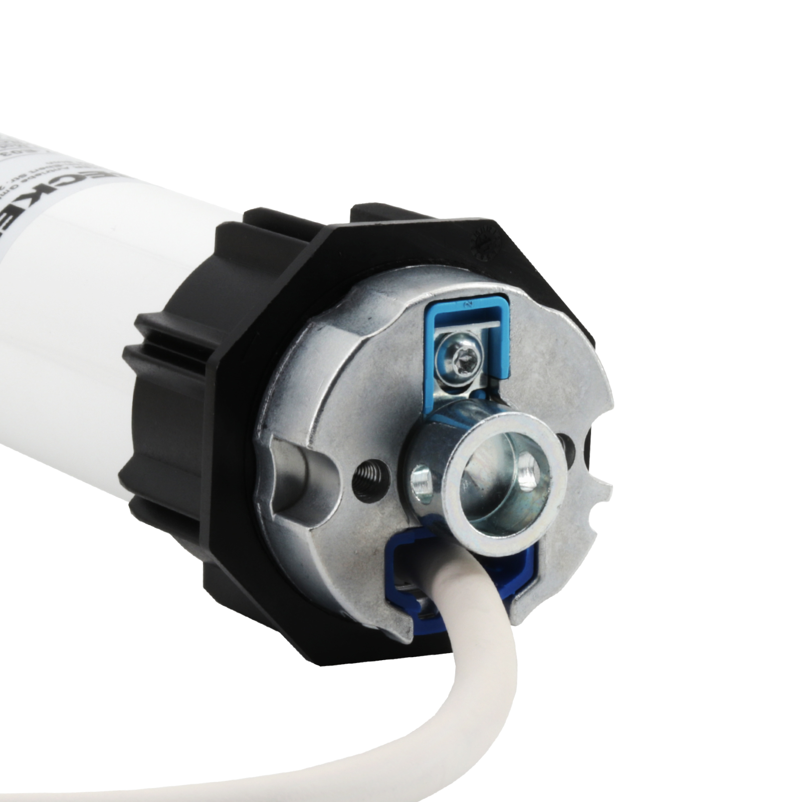 becker_motor_zapfen_montiert BECKER-R8-17-E03