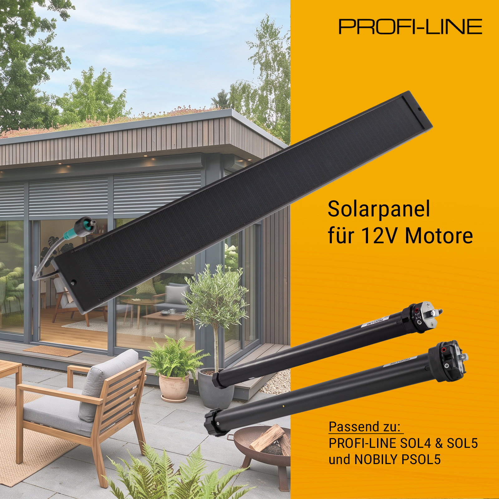 Solarpanel SOL-P - für SOL4/SOL5/PSOL5