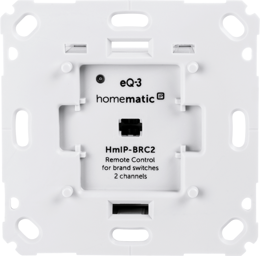 Homematic IP wall switch for brand switches - 2-way