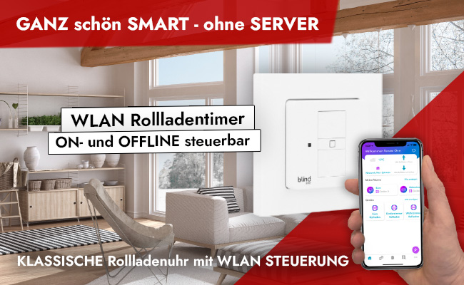 blind-One WLAN Uhr