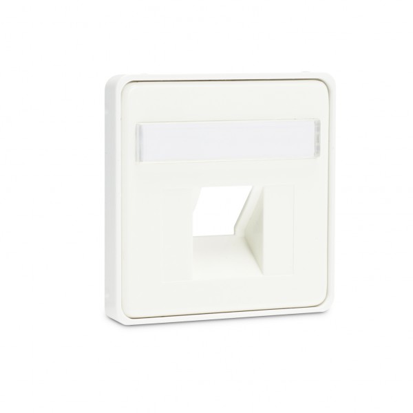 Presto-Vedder 2048ECAT5UW Alessa Abdeckung. f.UAE-Cat.5 Rutenbeck ultraweiss