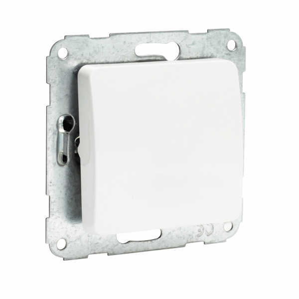Presto-Vedder 57057-2000UW Alessa Kreuzschalter mit Abdeckung neutral