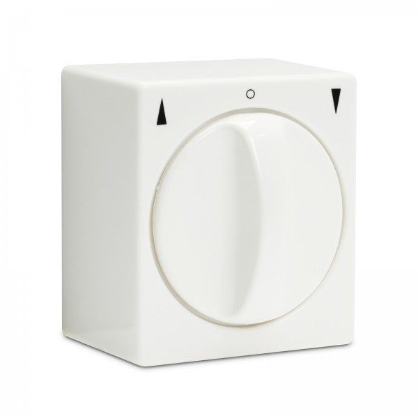 Presto-Vedder 42291NE01UW Regina Jalousieschalter AP 1-polig m. Knebel ultraweiss
