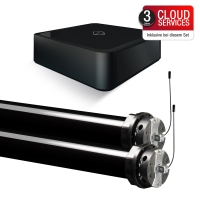 Mediola Smart Home Starterset Inkl. 2 x PR5 30-15-60 Funkrolladenmotoren