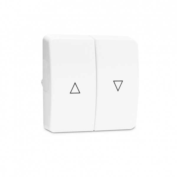 Presto-Vedder 232DUW Alessa Doppel-Wippe f. Jalousieschalter ultraweiss