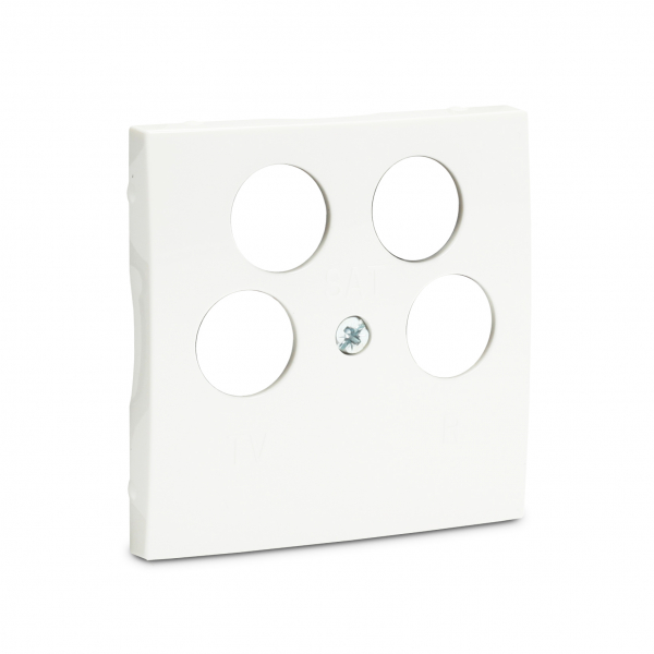 Presto-Vedder 3046SATAUW Fiorena Abdeck. f. Antennensteckd. f. 2xSAT