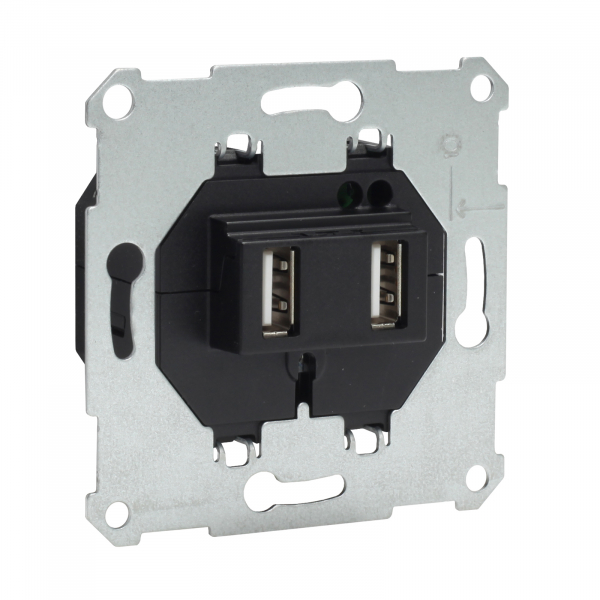 Presto-Vedder USB2SCH USB Spannungsversorgung/ Ladesteckdose 2-fach