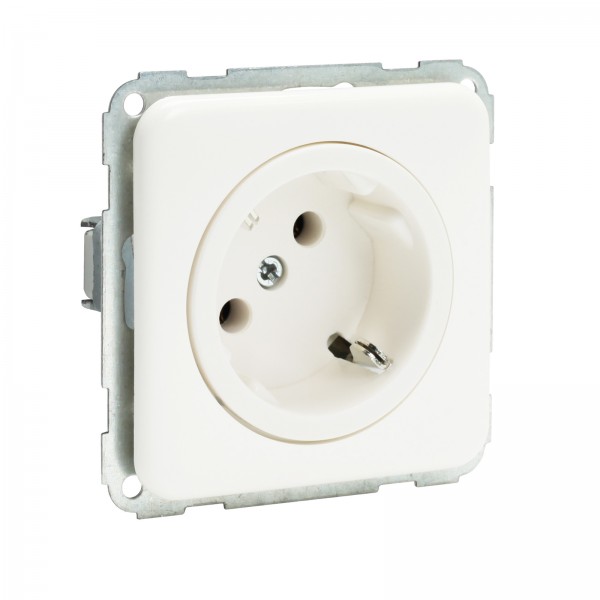 Presto-Vedder 702045SLUW Regina Steckdose 45° gedreht Steckeinf. ultraweiss