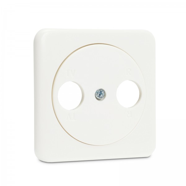 Presto-Vedder 7046UW Regina Abdeckung f. Antennensteckdose ultraweiss
