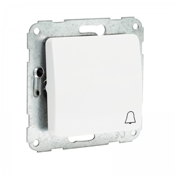 Presto-Vedder 57057-2000UWKL Alessa Taster - Schliesser mit Abdeckung Klingel-Symbol